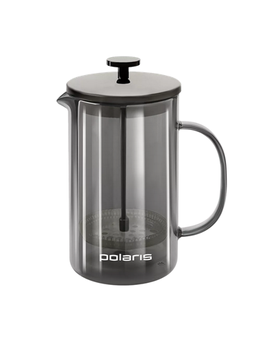 Френч-пресс Polaris Stein-600FP, 0,6л, Графитовый