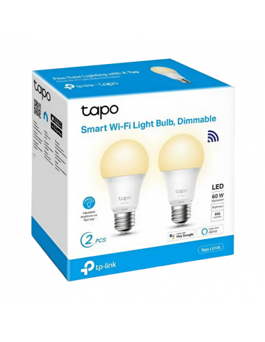 Bec inteligent TP-LINK Tapo L510E, A27, Alb Cald