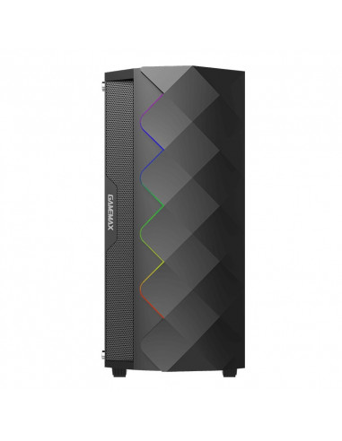 Компьютерный корпус Gamemax Diamond COC, Midi-Tower, Без блока питания, Чёрный
