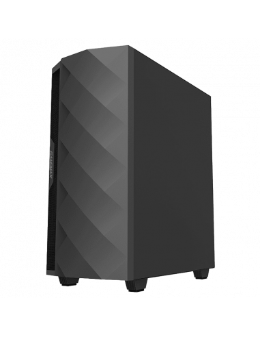 Carcasă PC Gamemax Diamond COC, Midi-Tower, Fără PSU, Negru