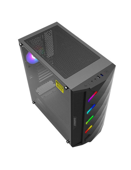 Carcasă PC Gamemax Diamond COC, Midi-Tower, Fără PSU, Negru Carcasă PC Gamemax Diamond COC, Midi-Tower, Fără PSU, Negru
