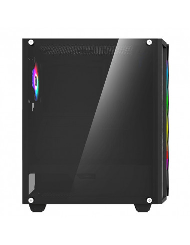 Carcasă PC Gamemax Diamond COC, Midi-Tower, Fără PSU, Negru