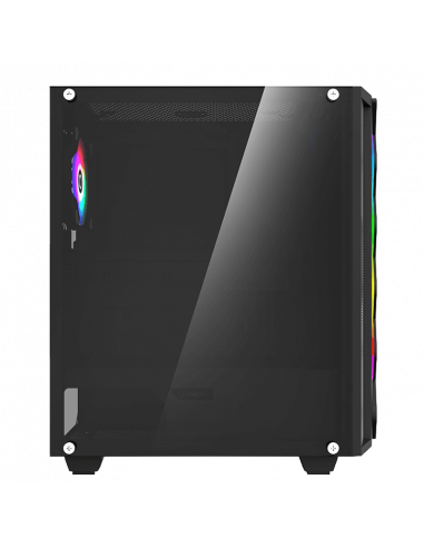 Carcasă PC Gamemax Diamond COC, Midi-Tower, Fără PSU, Negru