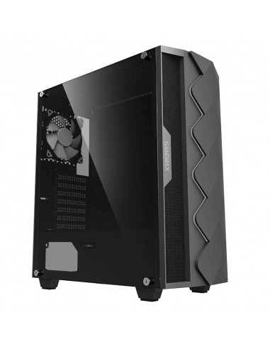 Carcasă PC Gamemax Diamond COC, Midi-Tower, Fără PSU, Negru