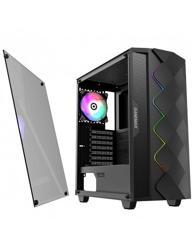Carcasă PC Gamemax Diamond COC, Midi-Tower, Fără PSU, Negru