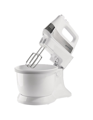 Mixer detașabil staționar Gorenje M500DCS, Alb | Argintiu
