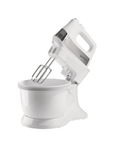 Mixer detașabil staționar Gorenje M500DCS, Alb | Argintiu
