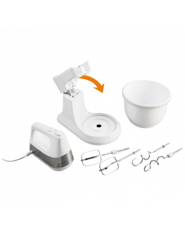 Mixer detașabil staționar Gorenje M500DCS, Alb | Argintiu