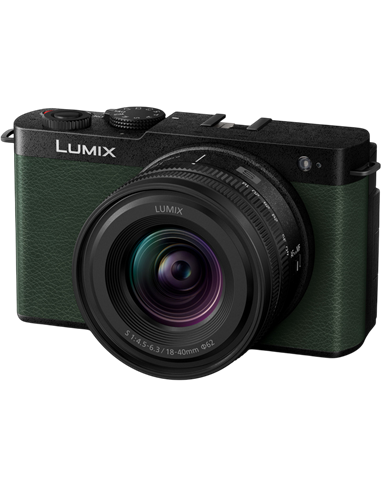 Aparat Foto Mirrorless Panasonic DC-S9NE-G & Lumix S 18-40mm f/4.5-6, Dark Olive