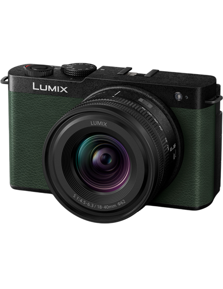 Aparat Foto Mirrorless Panasonic DC-S9NE-G & Lumix S 18-40mm f/4.5-6, Dark Olive
