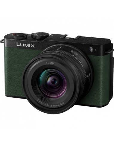 Беззеркальный фотоаппарат Panasonic DC-S9NE-G & Lumix S 18-40mm f/4.5-6, Dark Olive