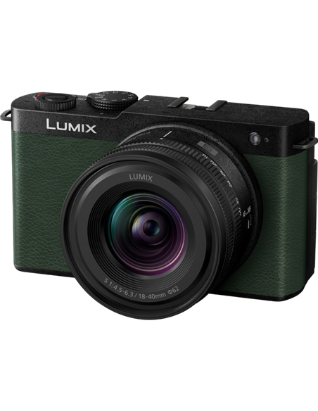 Aparat Foto Mirrorless Panasonic DC-S9NE-G & Lumix S 18-40mm f/4.5-6, Dark Olive