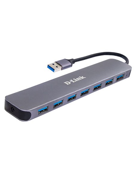 USB-концентратор D-Link DUB-1370, Серый