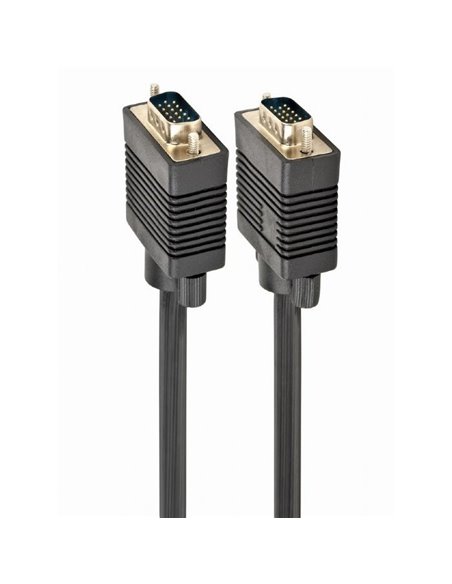 Cablu Video Cablexpert CC-PPVGA-30M-B, VGA D-Sub (M) - VGA D-Sub (M), 30m, Negru