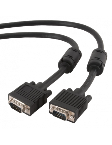 Cablu Video Cablexpert CC-PPVGA-30M-B, VGA D-Sub (M) - VGA D-Sub (M), 30m, Negru