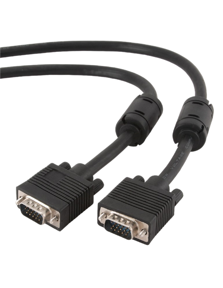 Cablu Video Cablexpert CC-PPVGA-30M-B, VGA D-Sub (M) - VGA D-Sub (M), 30m, Negru