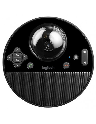Cameră Web Logitech BCC950, Full-HD 1080P, Negru