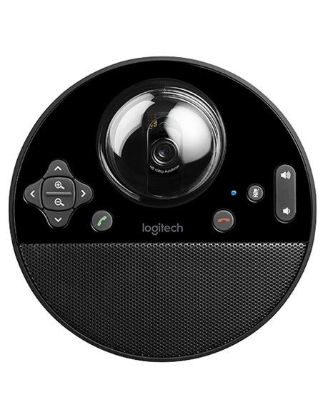 Cameră Web Logitech BCC950, Full-HD 1080P, Negru