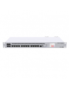 Router MikroTik CCR1036-12G-4S, Alb