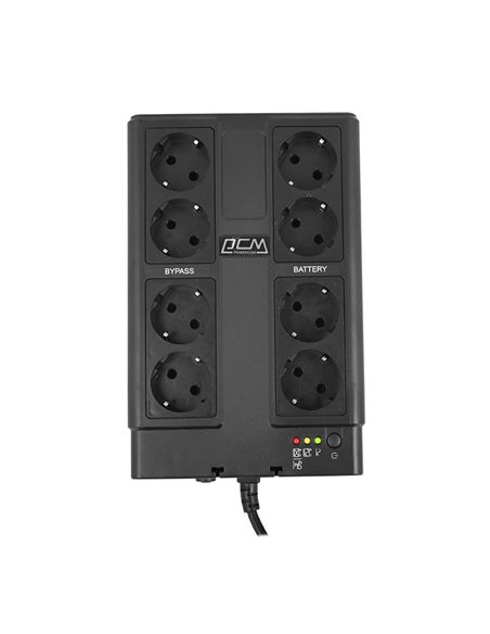 Источник бесперебойного питания PCM CUB-650E, Не в сети, 650VA, Башня Источник бесперебойного питания PCM CUB-650E, Не в сети, 650VA, Башня