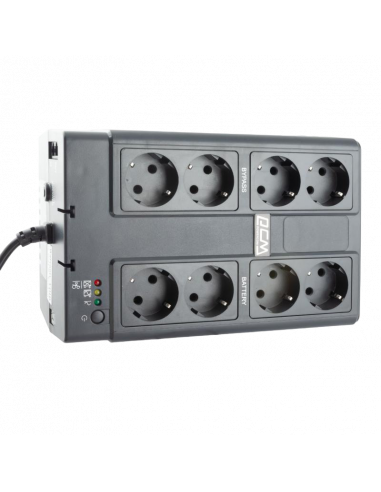Источник бесперебойного питания PCM CUB-650E, Не в сети, 650VA, Башня