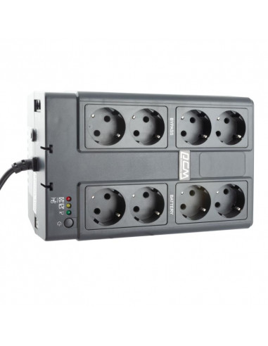 Sursă de alimentare neîntreruptibilă PCM CUB-650E, Offline, 650VA, Turn