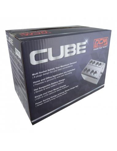 Источник бесперебойного питания PCM CUB-650E, Не в сети, 650VA, Башня