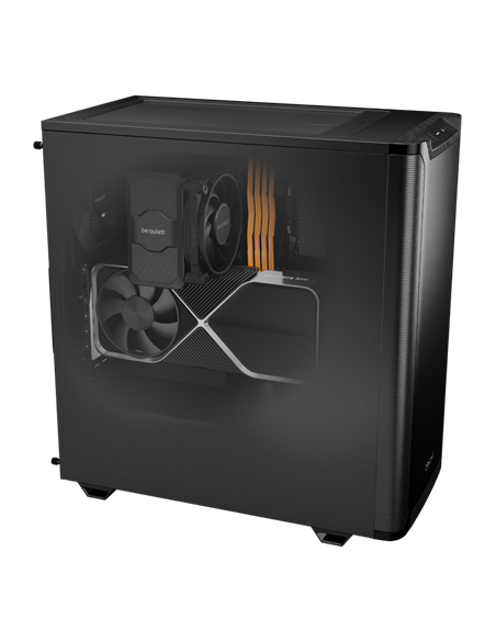 Компьютерный корпус be quiet! Pure Base 501, Midi-Tower, Без блока питания, Чёрный Компьютерный корпус be quiet! Pure Base 501, Midi-Tower, Без блока питания, Чёрный