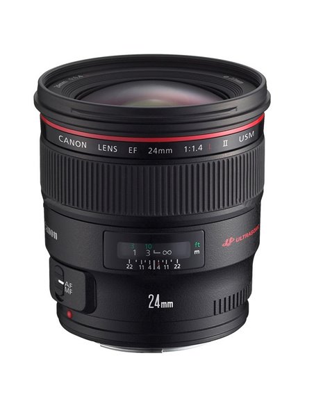 Объектив Canon EF 24mm f/1.4L II Объектив Canon EF 24mm f/1.4L II