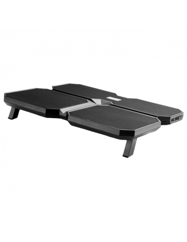 Suport de răcire pentru laptop Deepcool MultiCore X6, 15,6", Negru