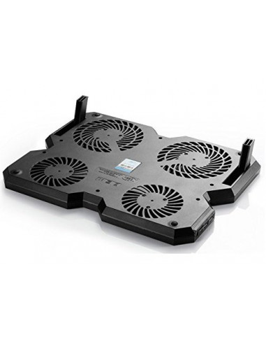 Suport de răcire pentru laptop Deepcool MultiCore X6, 15,6", Negru