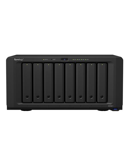 Сетевое хранилище SYNOLOGY DS1821+, Чёрный
