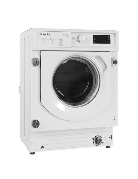 Mașină de spălat Hotpoint-Ariston BI WMHG 81485 EU, 8kg, Alb