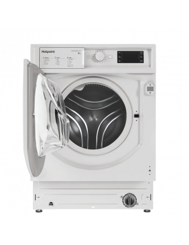 Mașină de spălat Hotpoint-Ariston BI WMHG 81485 EU, 8kg, Alb