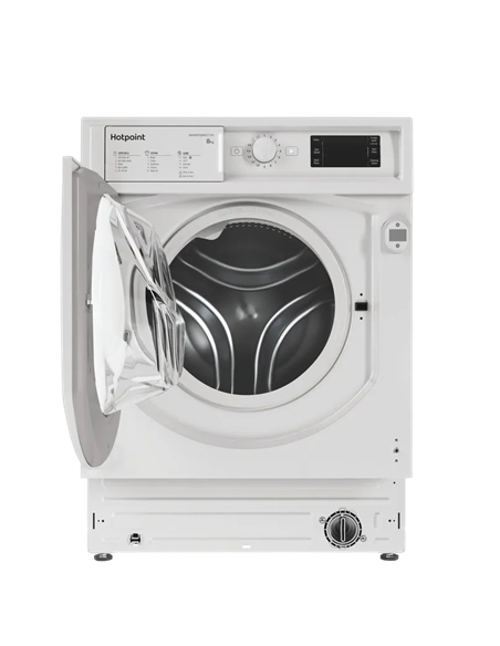 Mașină de spălat Hotpoint-Ariston BI WMHG 81485 EU, 8kg, Alb