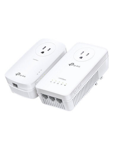 Wi-Fi + Powerline адаптер TP-LINK TL-WPA8631P KIT, AV1300, 1300 Mбит/c, Белый