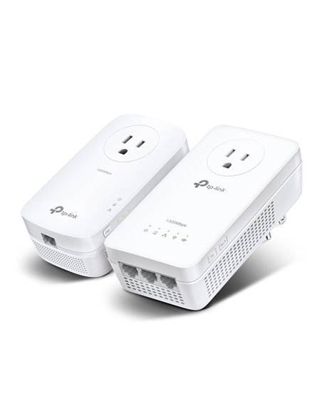 Wi-Fi + Powerline адаптер TP-LINK TL-WPA8631P KIT, AV1300, 1300 Mбит/c, Белый