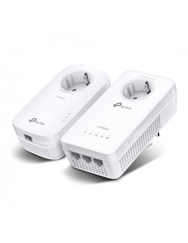 Wi-Fi + Powerline адаптер TP-LINK TL-WPA8631P KIT, AV1300, 1300 Mбит/c, Белый