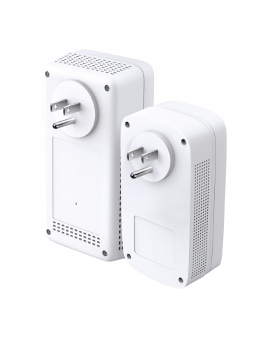 Wi-Fi + Powerline adapter TP-LINK TL-WPA8631P KIT, AV1300, 1300 Mbps, Alb