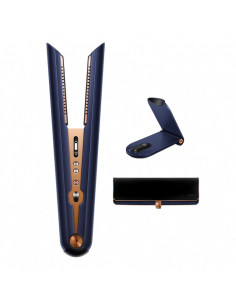 Placă de îndreptat părul Dyson Corrale HS07, Prussian Blue | Bright Copper