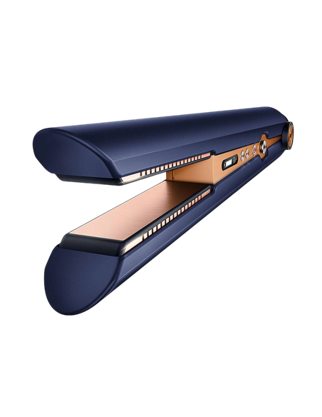Placă de îndreptat părul Dyson Corrale HS07, Prussian Blue | Bright Copper