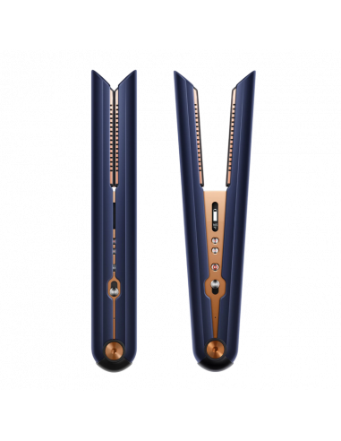 Placă de îndreptat părul Dyson Corrale HS07, Prussian Blue | Bright Copper