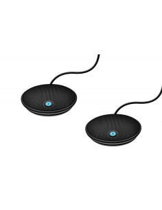 Microfon pentru camera Logitech GROUP Expansion Mics, Fără fir, Negru 2