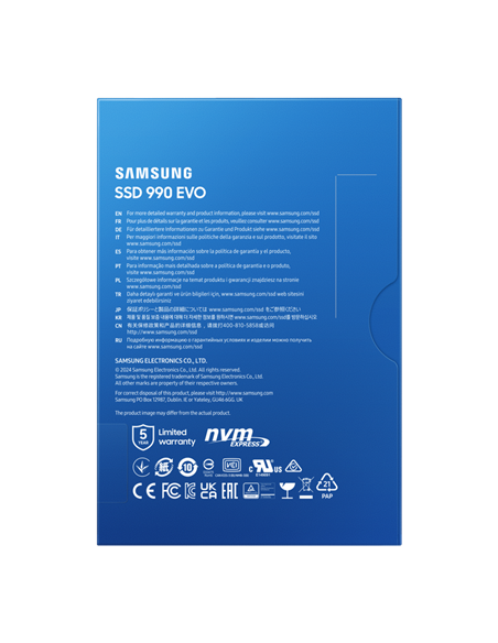 Unitate SSD Samsung 990 EVO MZ-V9E2T0BW, 2048GB, MZ-V9E2T0BW