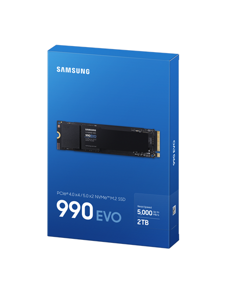 Накопитель SSD Samsung 990 EVO MZ-V9E2T0BW, 2048Гб, MZ-V9E2T0BW