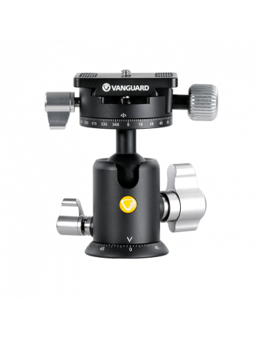 Trepied/Monopod Vanguard VEO3T+ 264AB, Cap cu bilă cu două axe, Negru