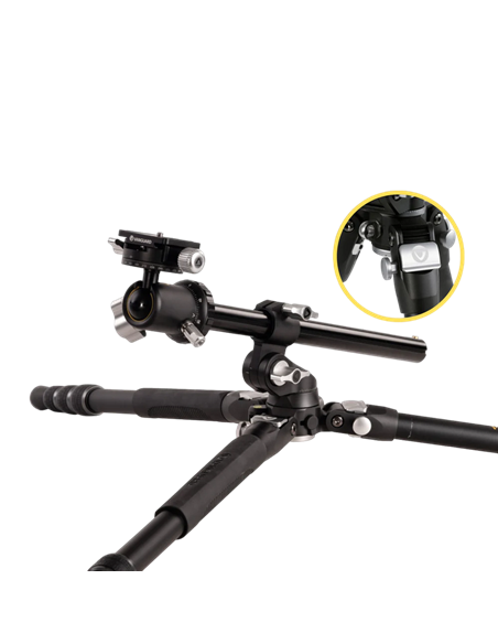 Trepied/Monopod Vanguard VEO3T+ 264AB, Cap cu bilă cu două axe, Negru