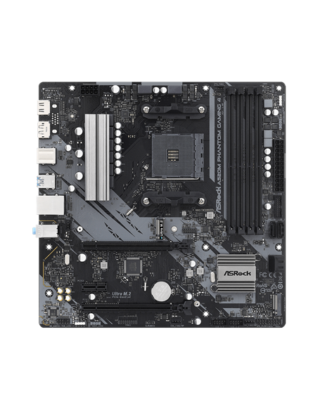 Материнская плата ASRock A520M PHANTOM GAMING 4, AM4, AMD A520, Micro-ATX