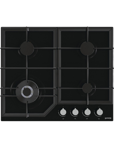 Газовая варочная панель Gorenje GTW 641 KB, Чёрный