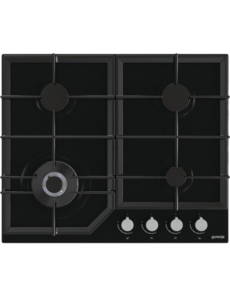Газовая варочная панель Gorenje GTW 641 KB, Чёрный